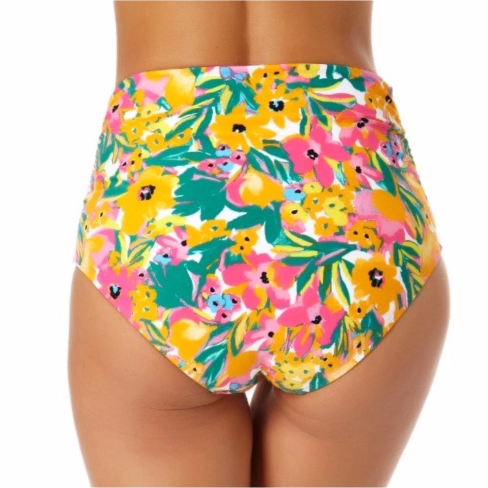 Anne Cole 3-way Convertible ‘Sunshine Floral’ Print Bottom - Picture 3 of 13